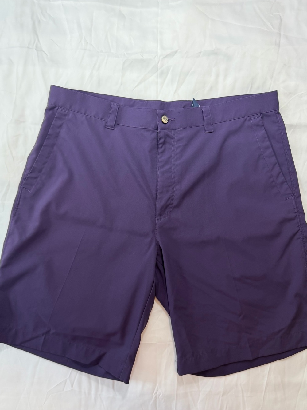 Calloway Men's Purple Performance Shorts 38W